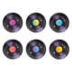 Retro Disco papírtányérok 18 cm | 6 darabos készlet Retro Disco papírtányérok 18 cm | 6 darabos készlet